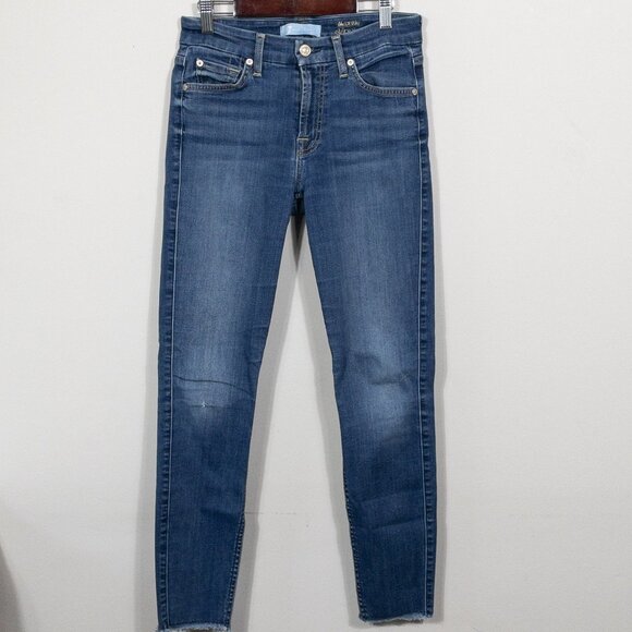 Bundle of Two 7 For All Mankind Skinny Jeans Blair + Josefina SZ 26 - Picture 7 of 15